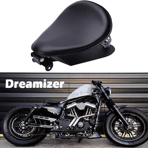 Nero sedile bobber moto - sedile, moto,sella