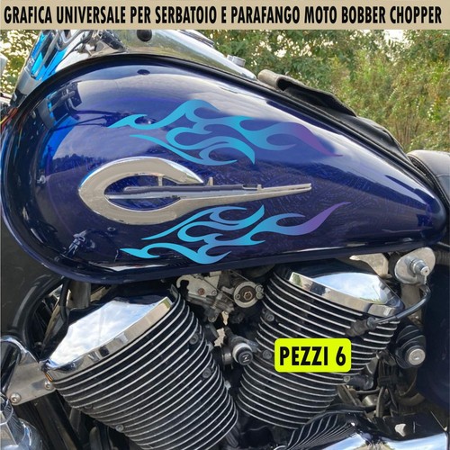 Kit adesivi moto bobber - 6,