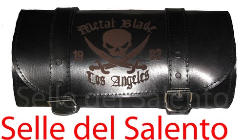 Borsa moto barilotto cuoio - borsa,