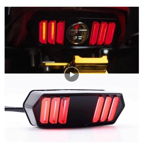 Fanale posteriore moto led - posteriore,