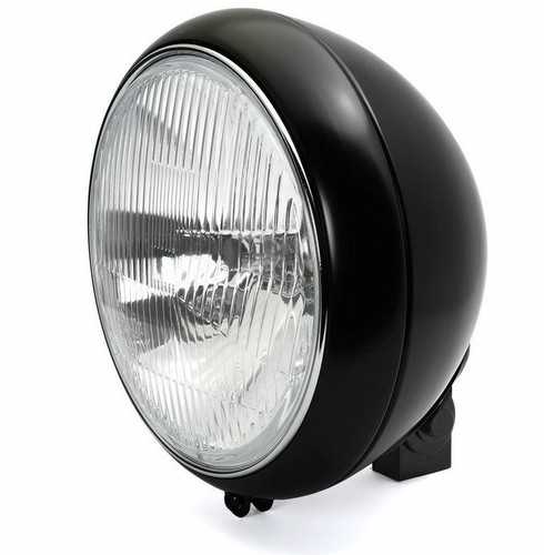 Faro moto nero per harley - moto,
