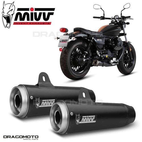 Scarico doppio moto - moto, guzzi