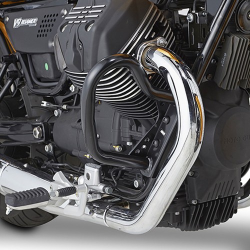 Paramotore nero per moto guzzi - nero,